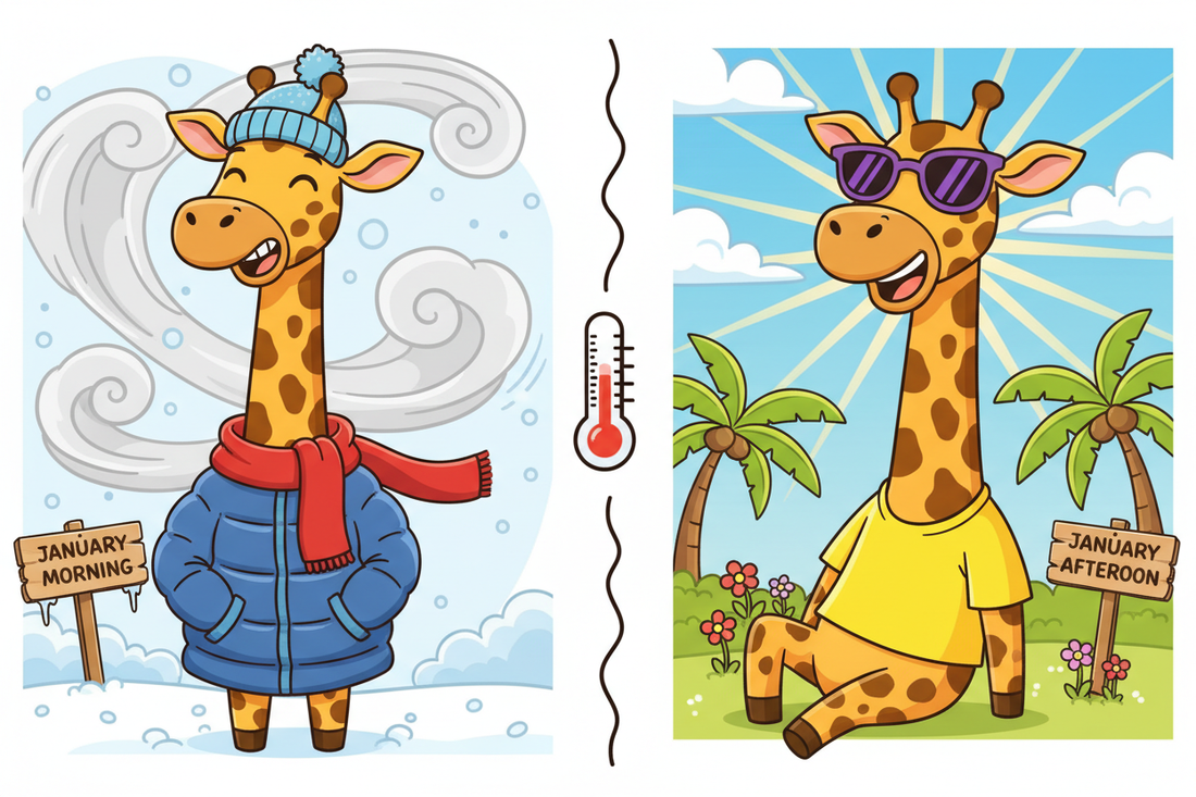 WHAT'S THE WEATHER LIKE IN JANUARY?