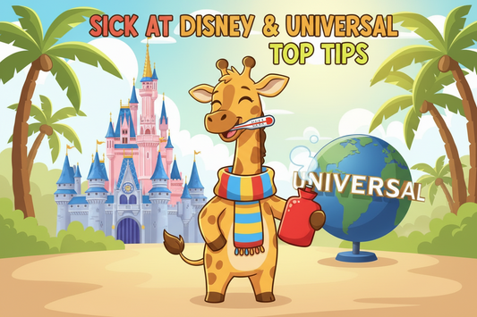 SICK AT DISNEY / UNIVERSAL TIPS!